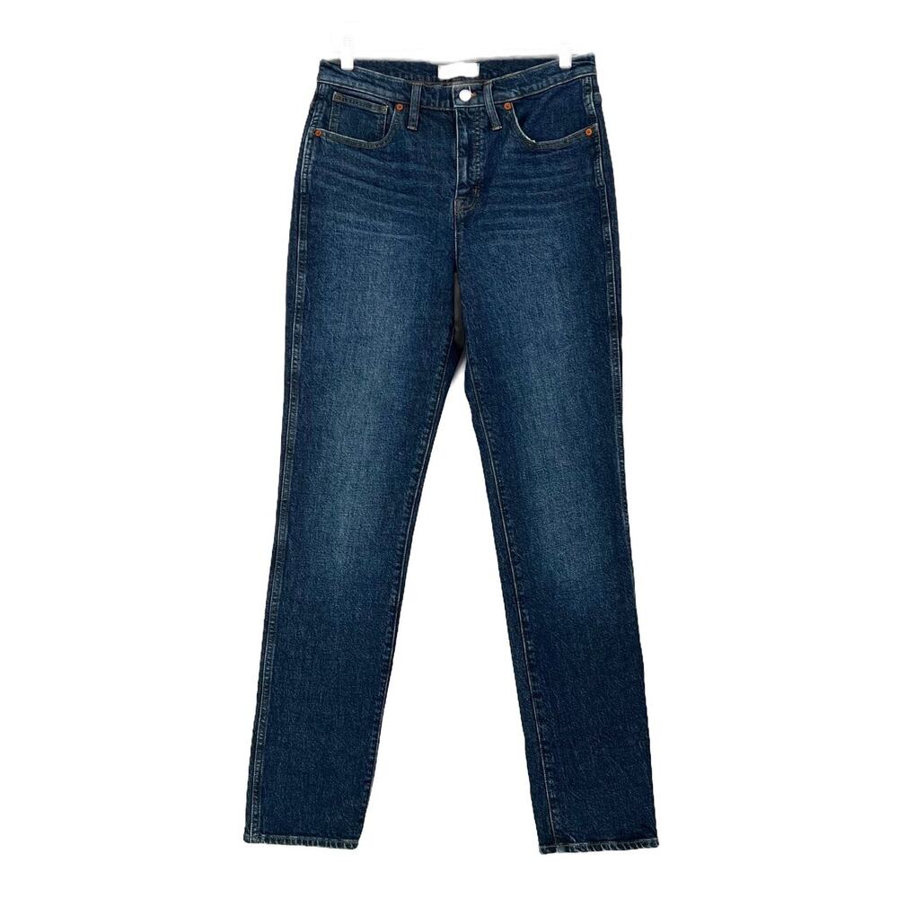 Madewell Stovepipe Full-Length High-Rise Jeans in Styler Wash size 29 x 33 - Picture 10 of 16